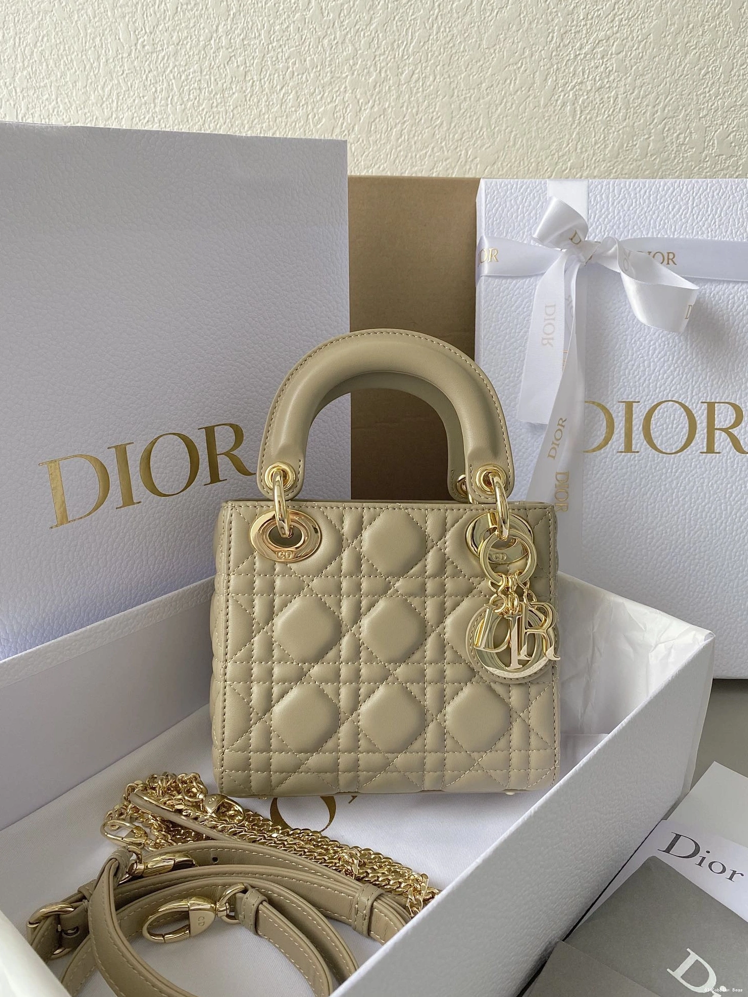 OldCobbler Bags Lambskin With Mini Lady Diro 0709